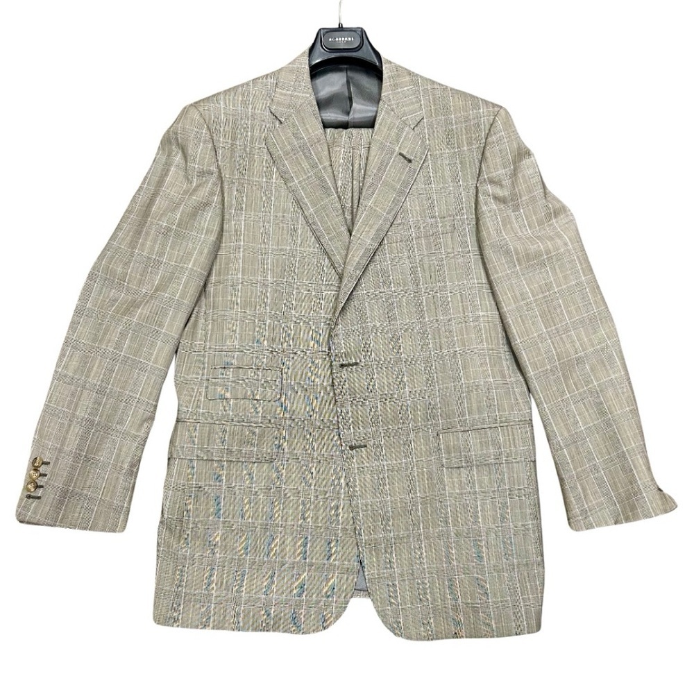 Burberry London Navy Pinstripe Wool Suit 2-Piece Set – Classic Fit